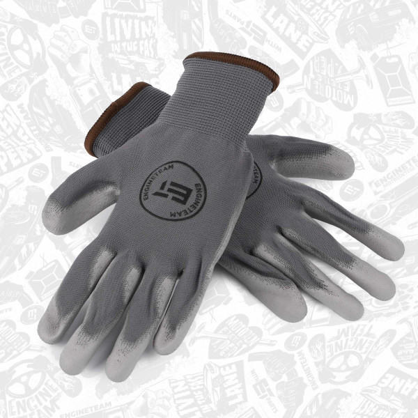 ME0009, Protective Glove, Promotional item, Work gloves, brown stripe, ET ENGINETEAM