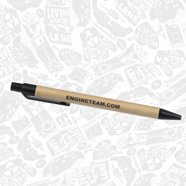 ME0013, Pencil, Promotional item, ET pencil, brown, black refill, ET ENGINETEAM