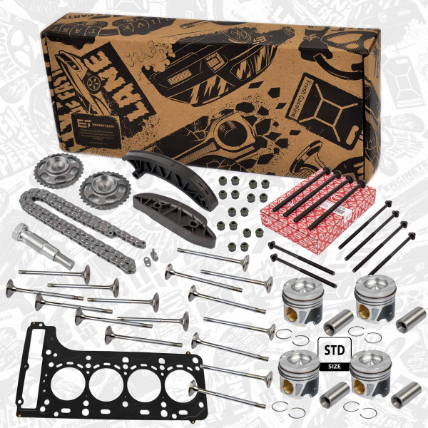 Timing Chain Kit - RS0055VR5 ET ENGINETEAM - 6510520001, A6510520100, 6510520000